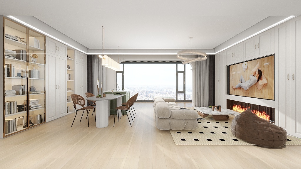 茕歌-125㎡3室-装修设计方案