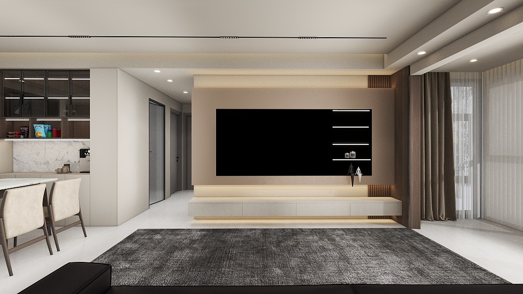 Seven韦琳琳-绿地105户型原稿-轻奢-装修设计方案