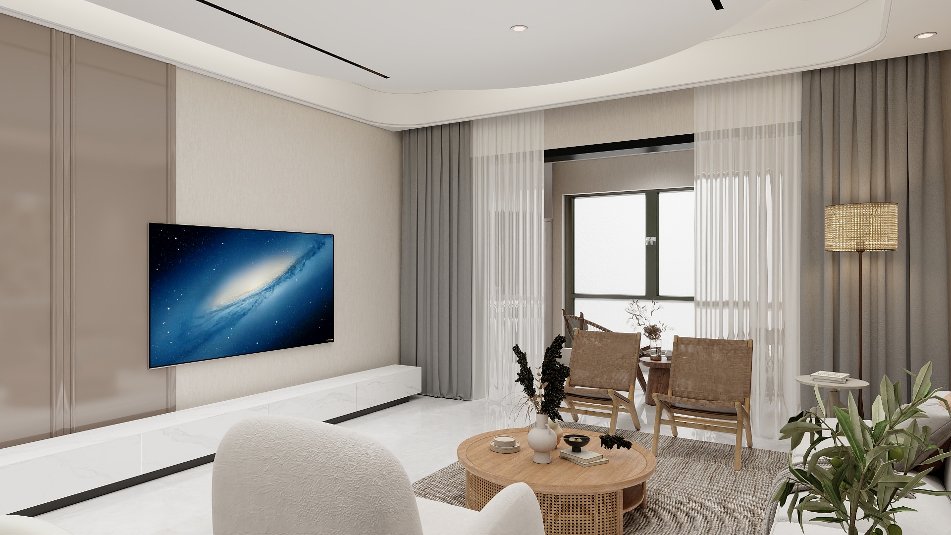 Ruadh-保利东湾54㎡-装修设计方案