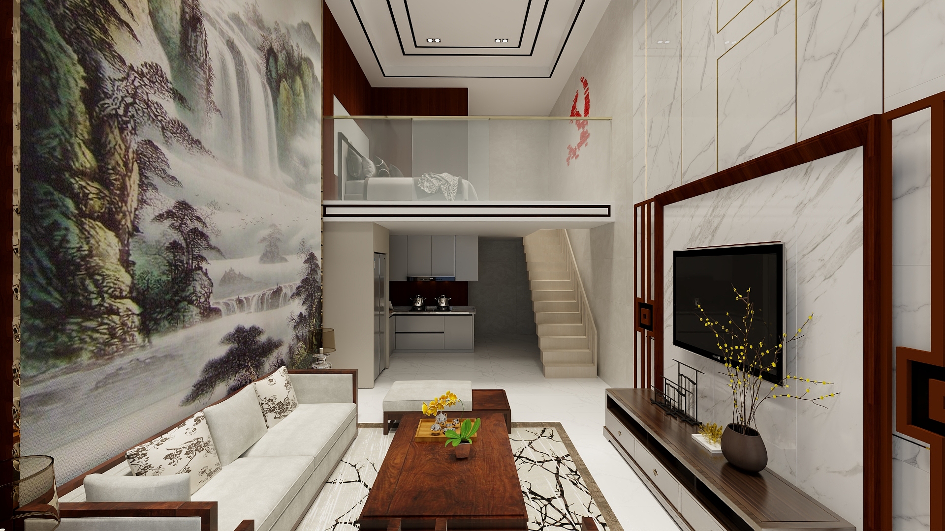 何文祥-中式楼-装修设计方案