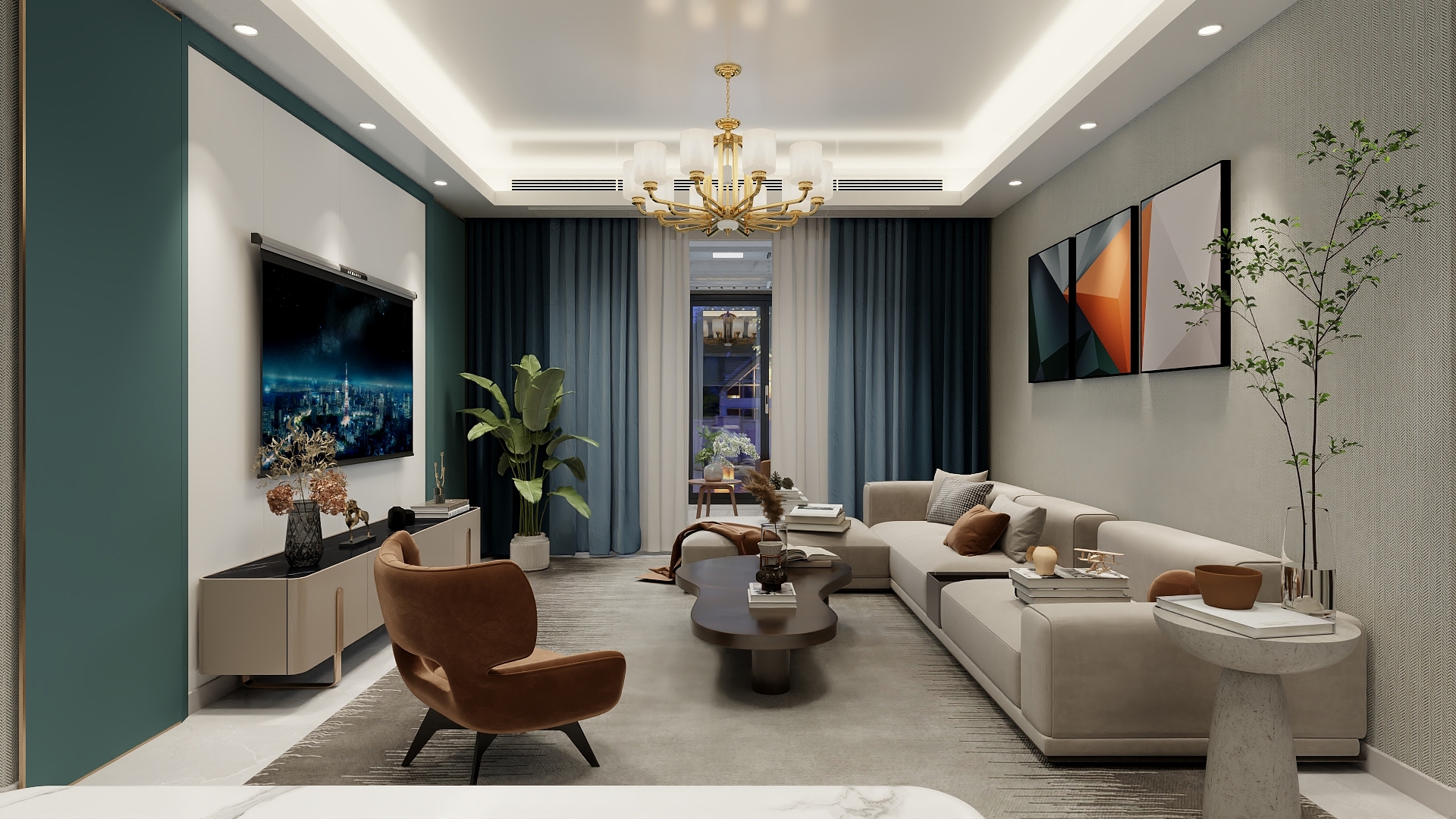 智善装饰-鑫泰佳苑110㎡3室-装修设计方案