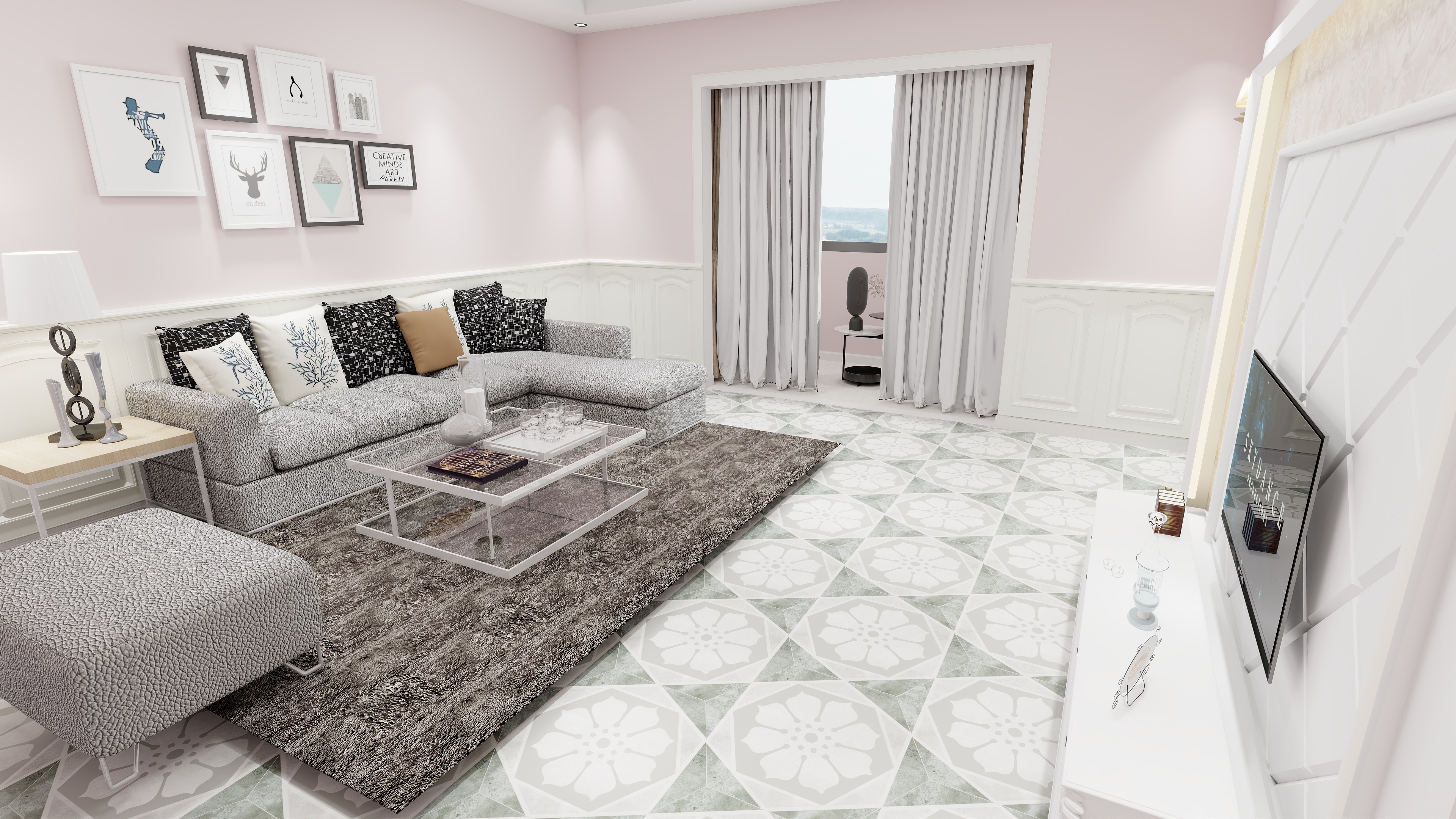 蒙德第一掷弹手-璃月27㎡-装修设计方案