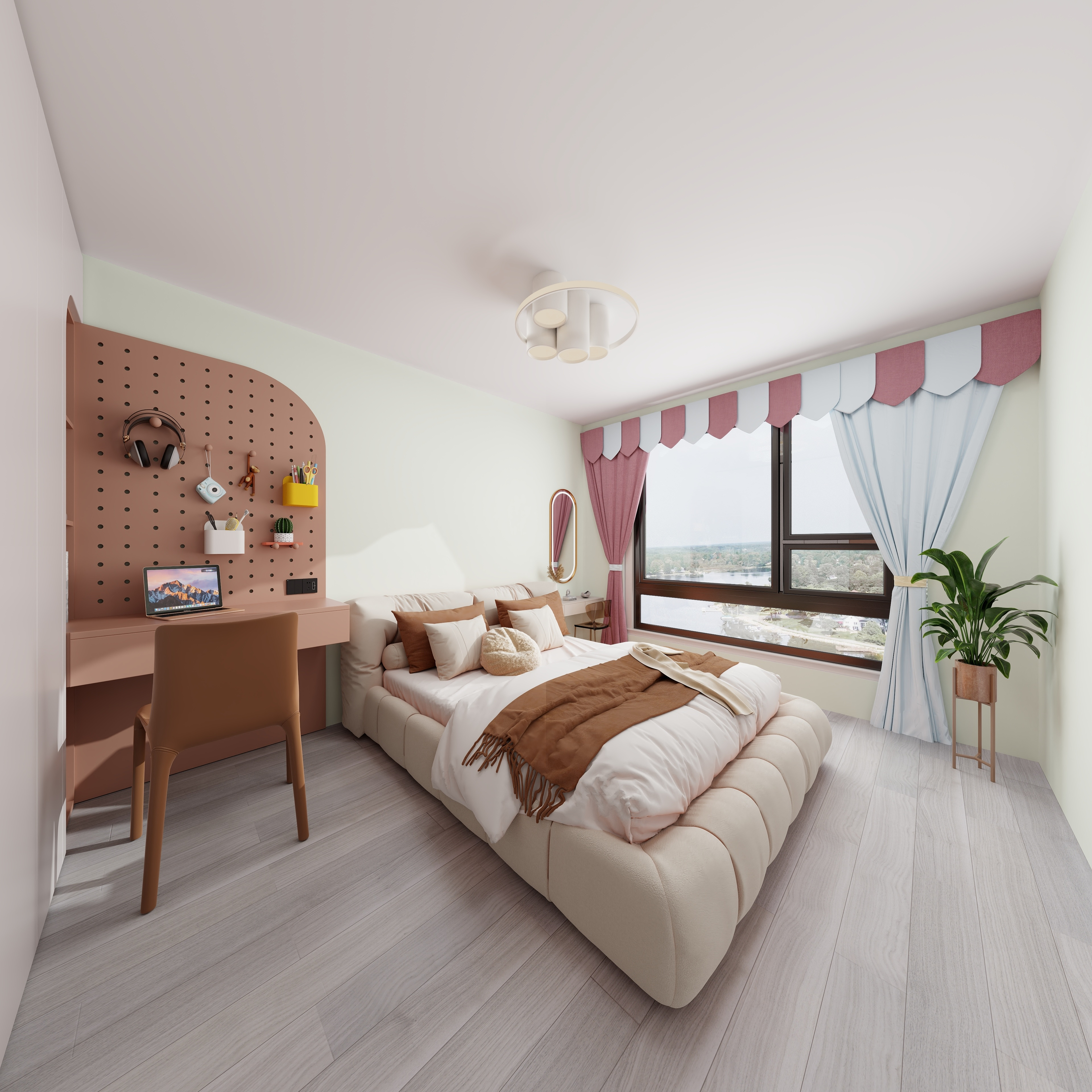 韩龙1984-绿地公馆96㎡2室-装修设计方案