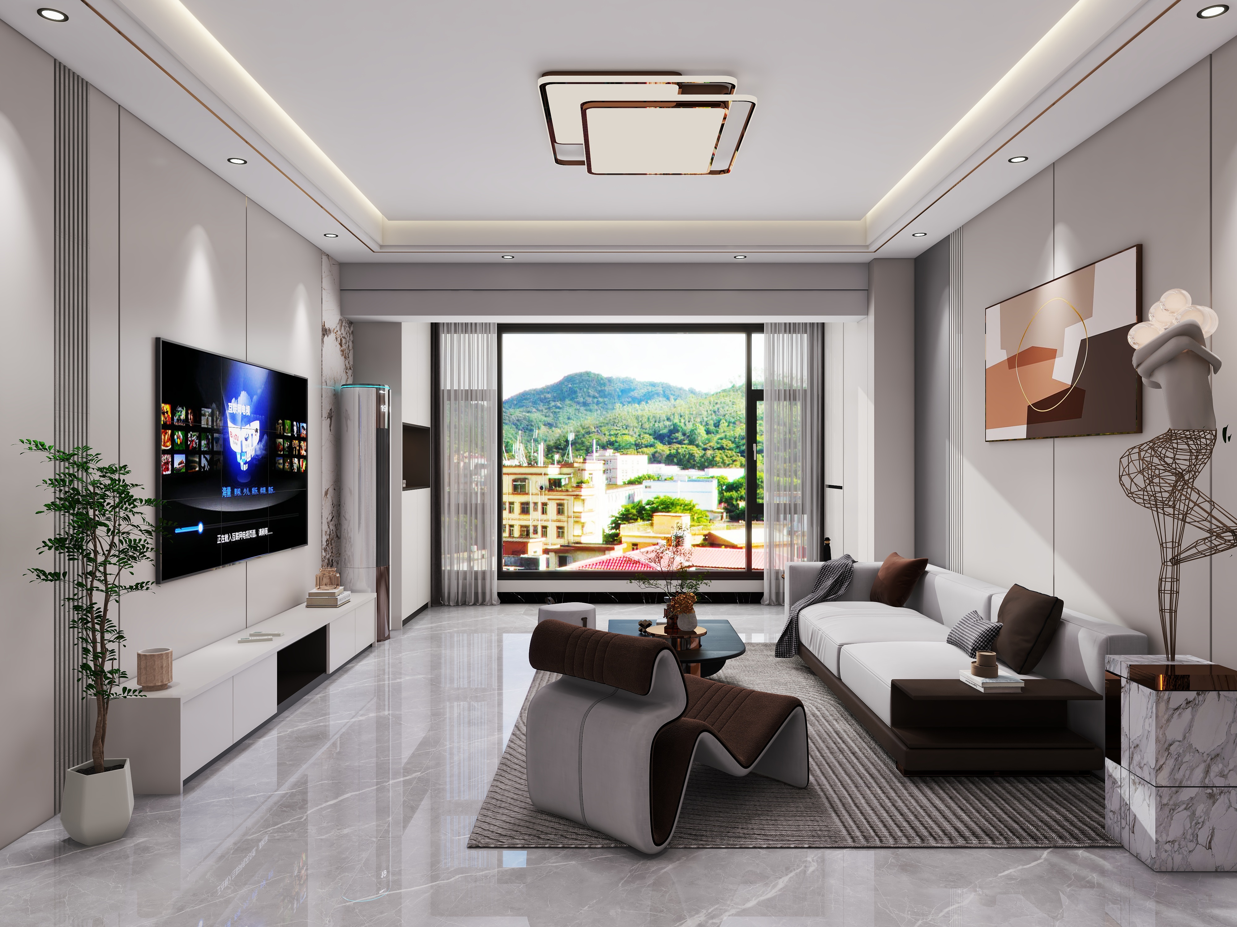 韦春勇-117平方轻奢风中鑫广场8-1-03-装修设计方案