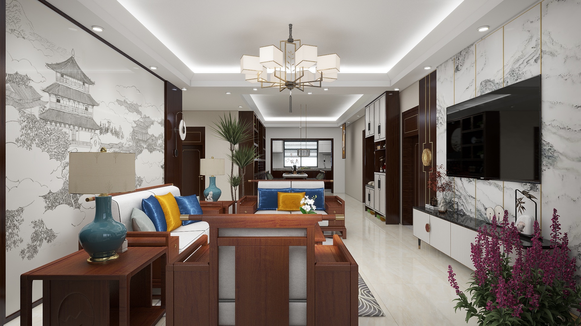 彼岸的阳光Sage-太铁龙兴苑-装修设计方案