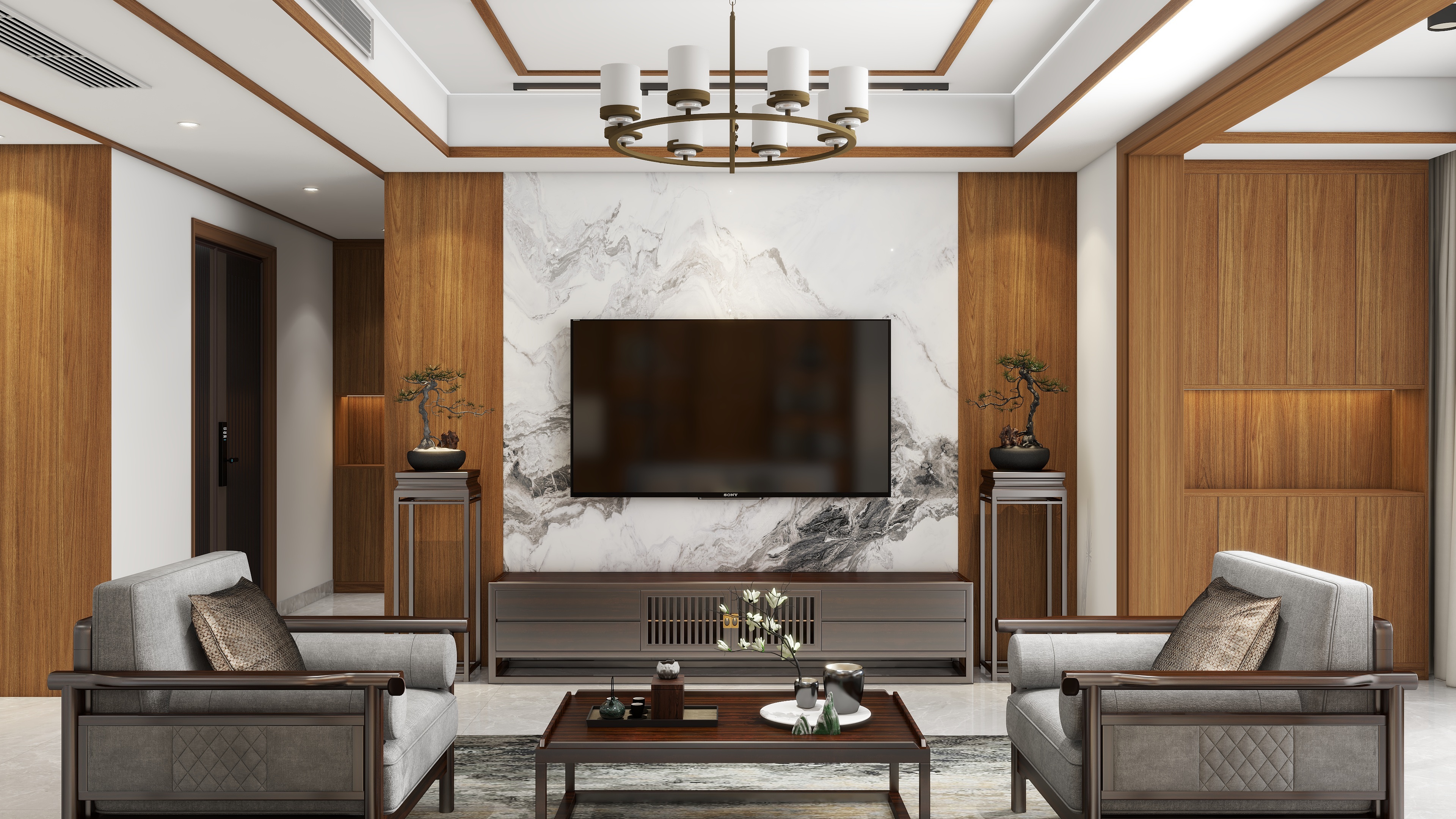 设计师楚巍-辰合学府-简先生（128平）-装修设计方案