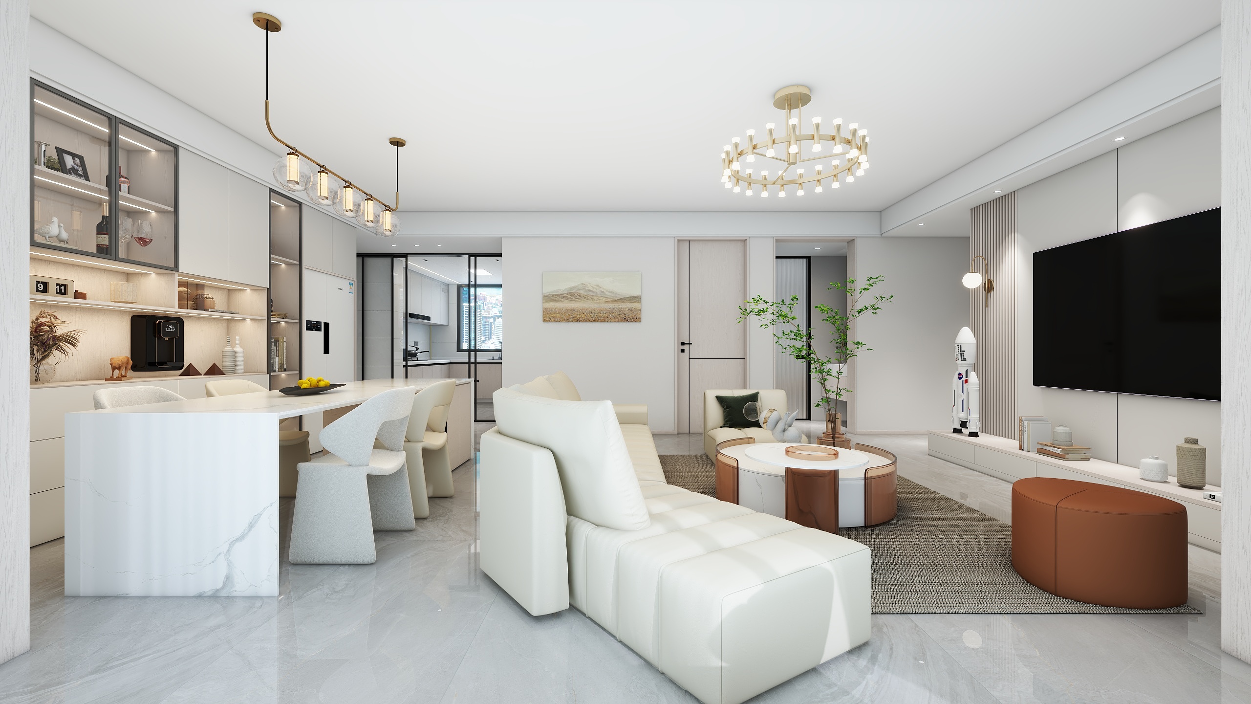 丨默涵丨-壹号公园装修效果图