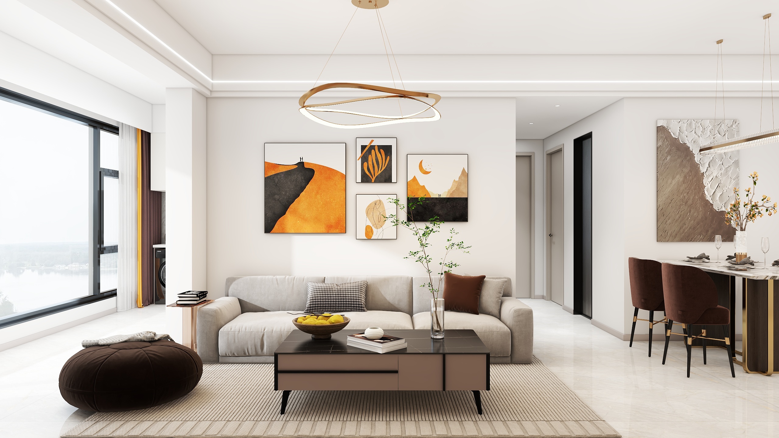 DESIGN陈陈陈-磁湖璟悦102-装修设计方案