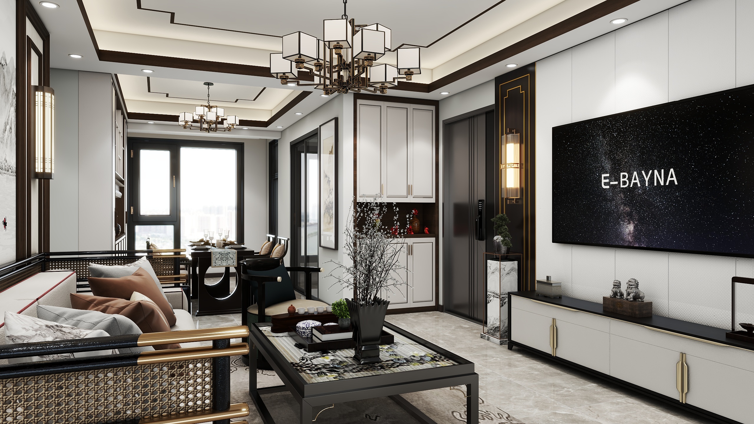 一言dune-东湖世纪城118新中式-装修设计方案