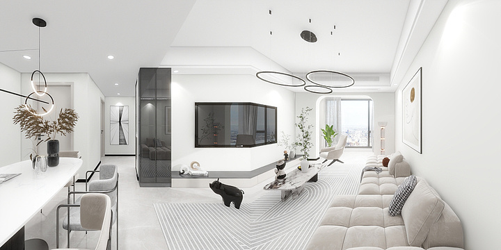 繎設計-中铁溪源33-1305-装修设计方案