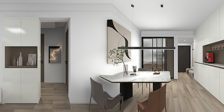 硬河一销PTkL-保利时代88平-副本-装修设计方案