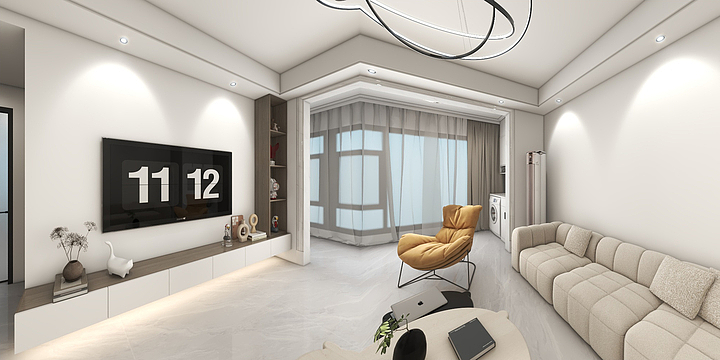 旭弘装饰-双尊府袁总雅居-装修设计方案