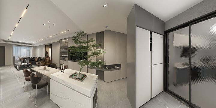 装修喻算师-多维周珍姐雅居-装修设计方案