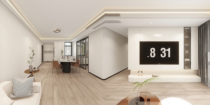 Life5-136㎡4室-装修设计方案