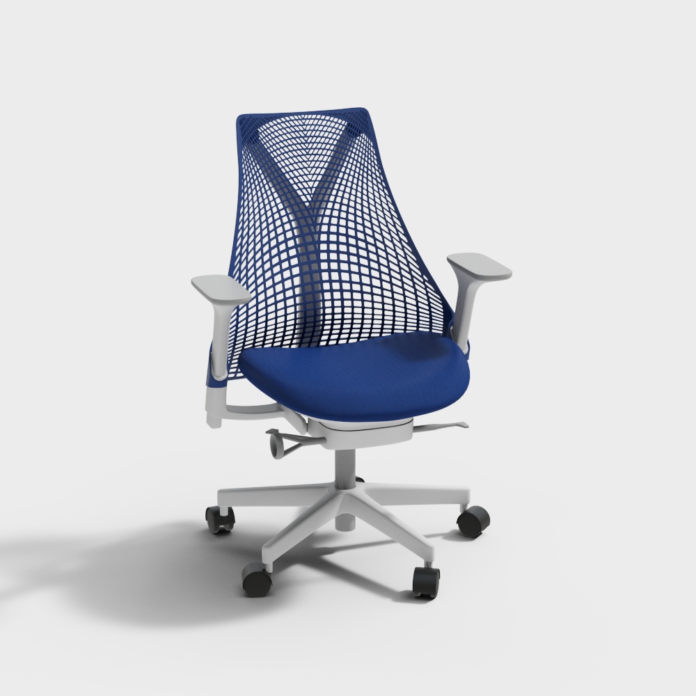 Herman Miller 赫曼米勒办公椅人体工学椅天空蓝