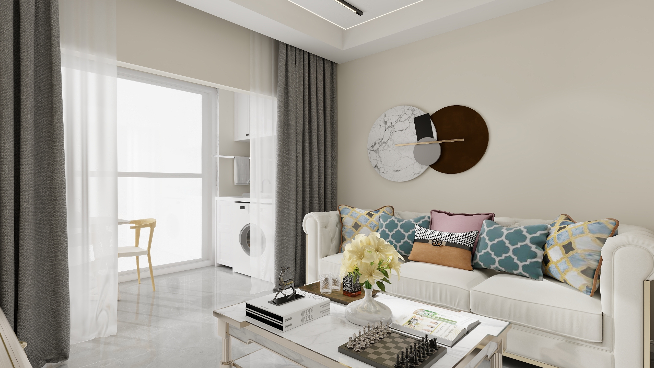 帕特莉亚马蒂奥拉-93㎡3室装修效果图