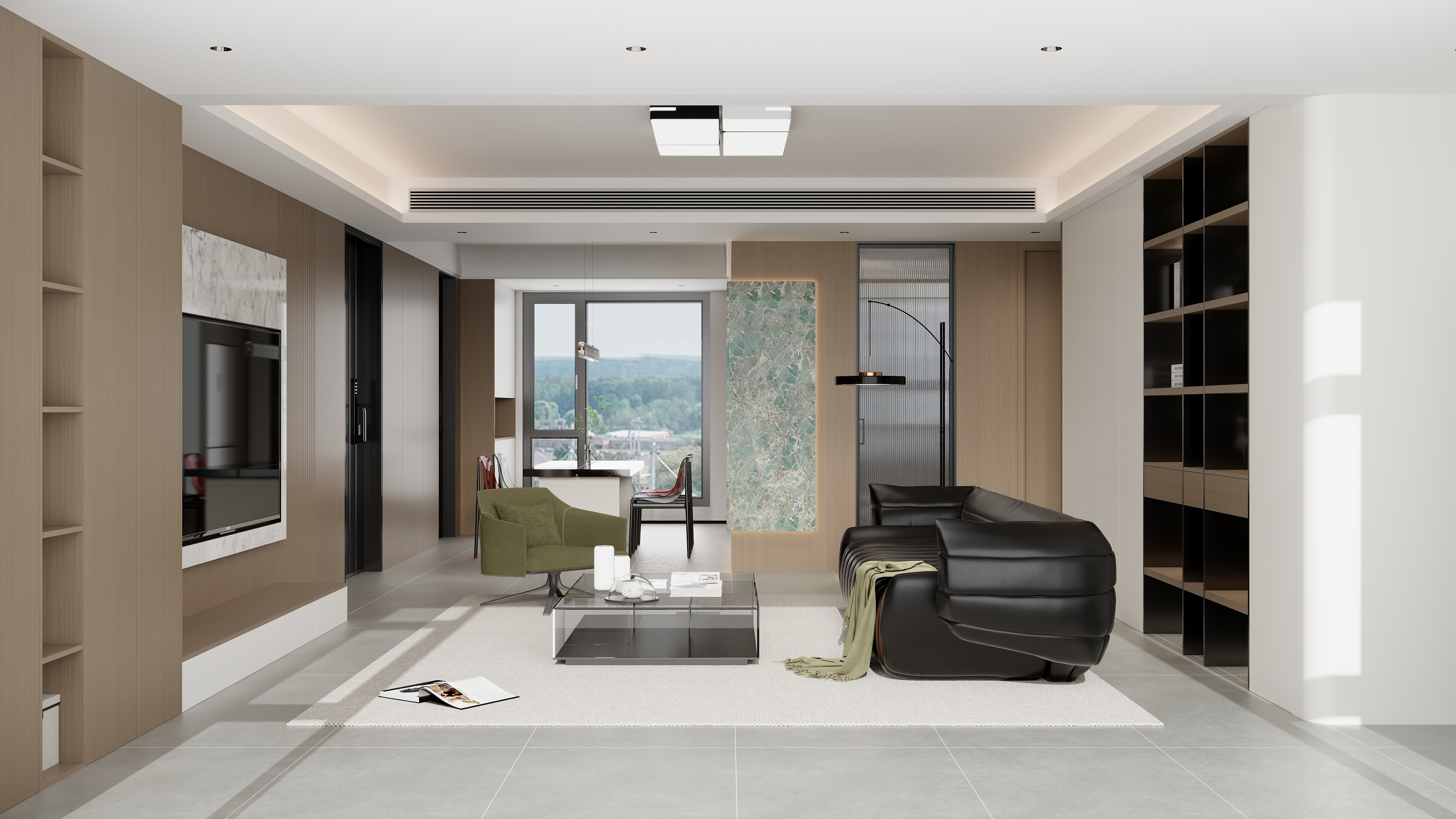 牛嵩山-公园壹号42-2-601（平面）-装修设计方案