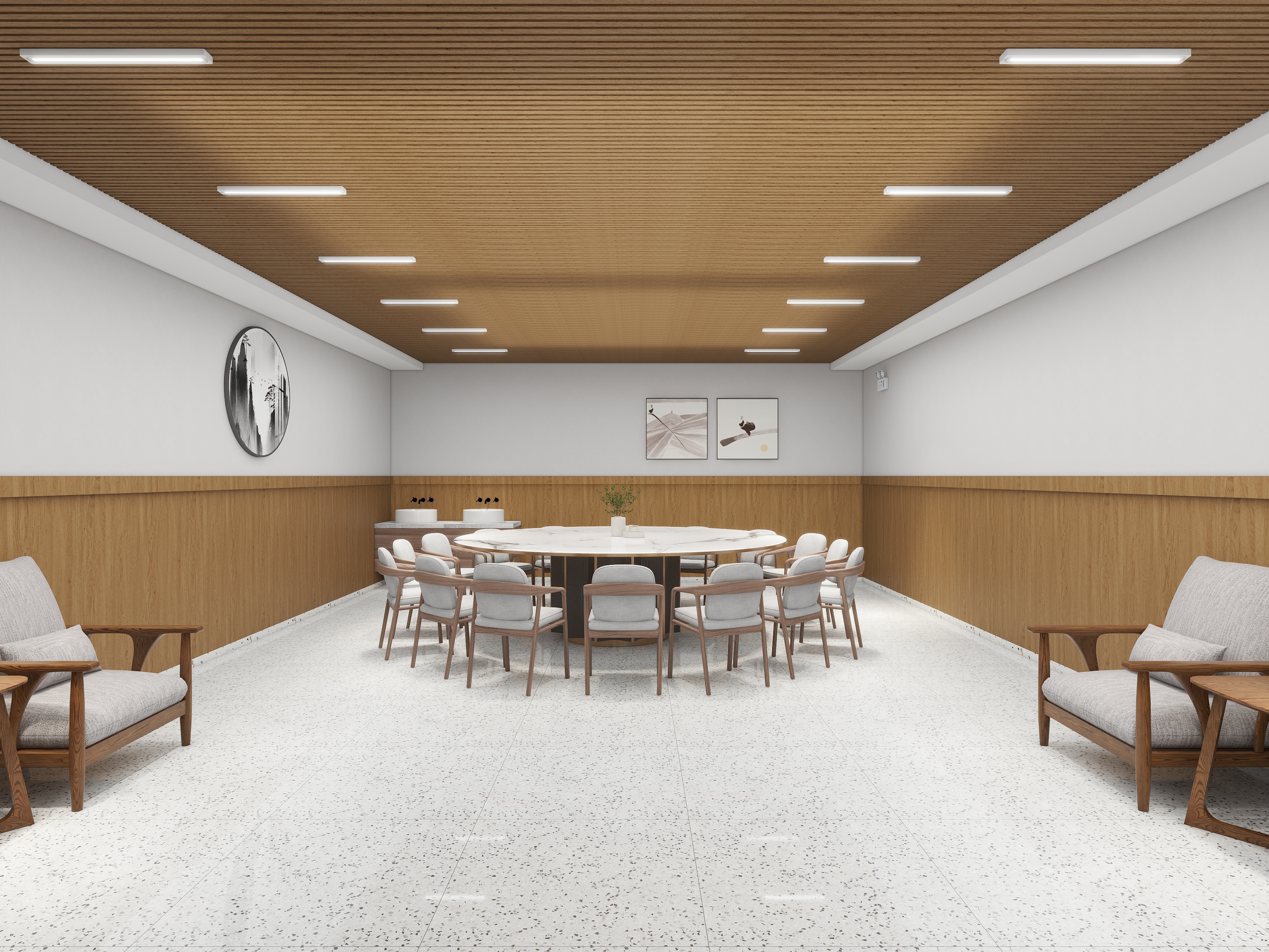 简墨视觉设计-政府餐厅-装修设计方案