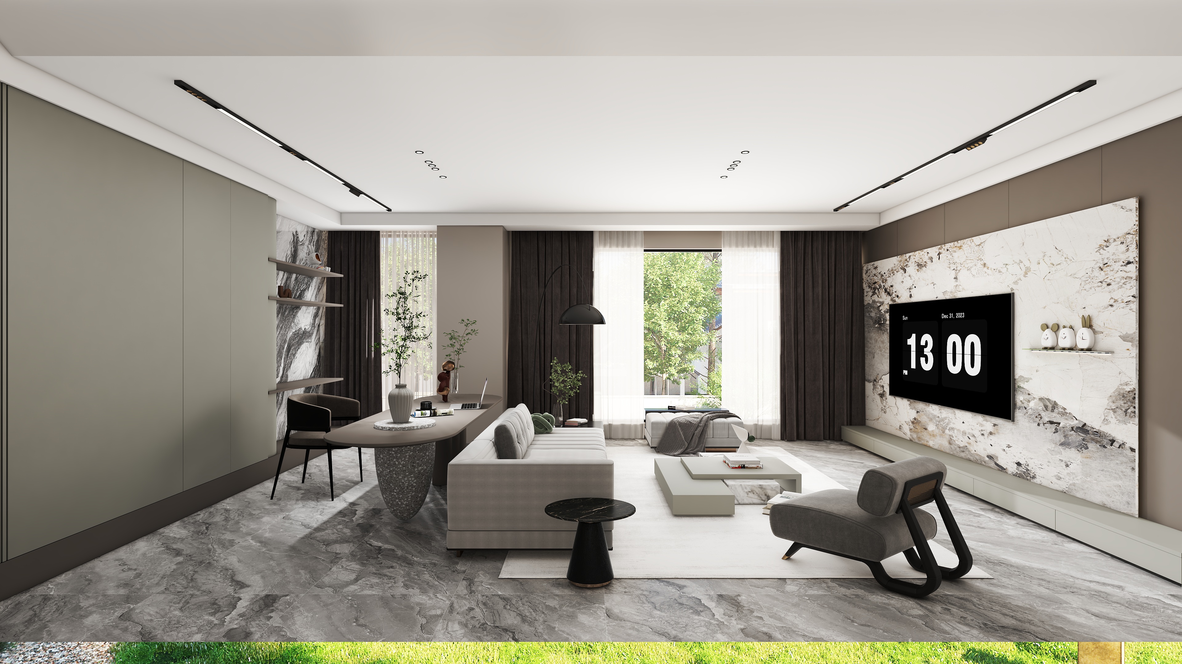 于东洋-全包园123㎡3室-装修设计方案