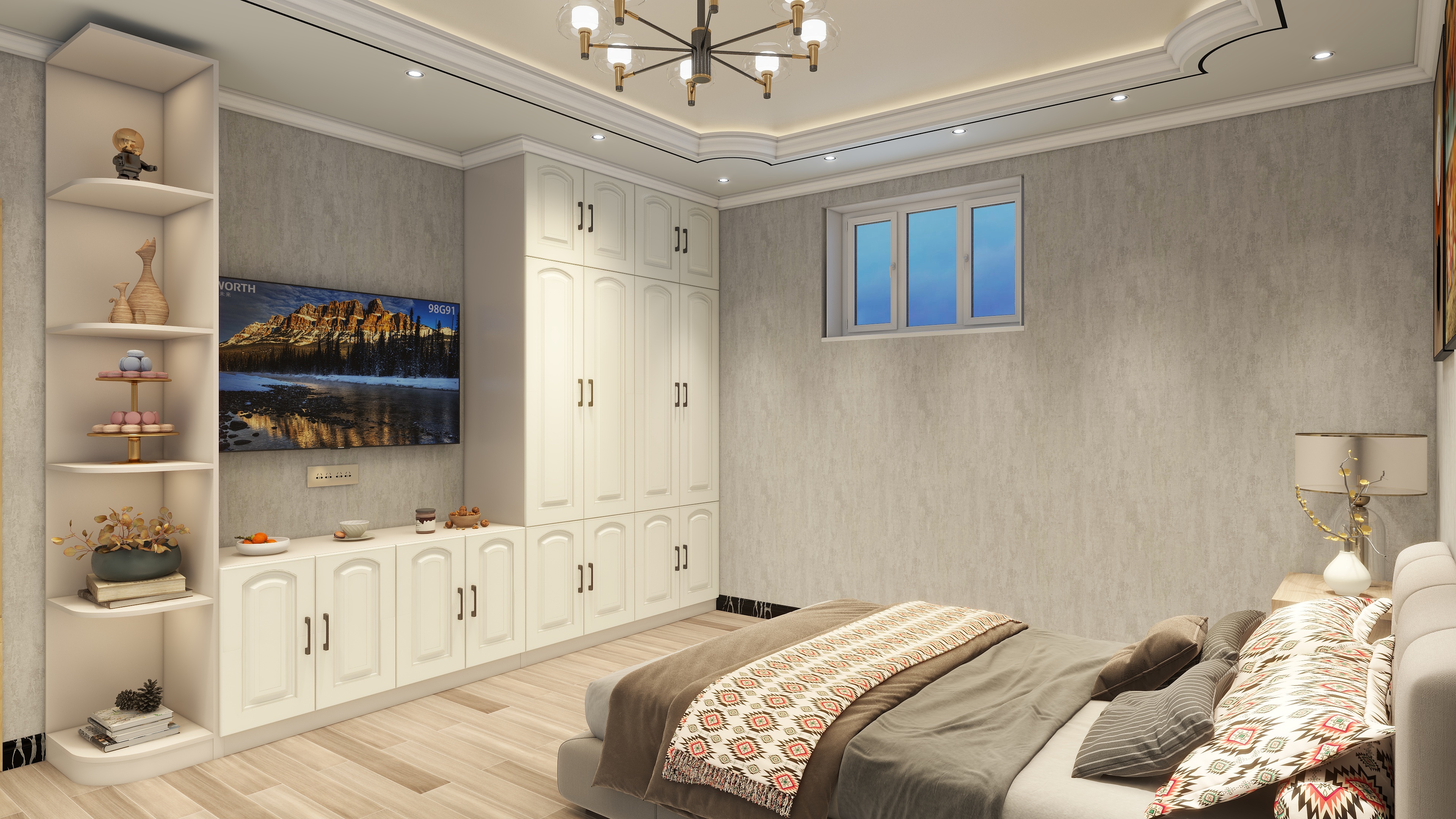 达纳广告公司-卧室设计-装修设计方案