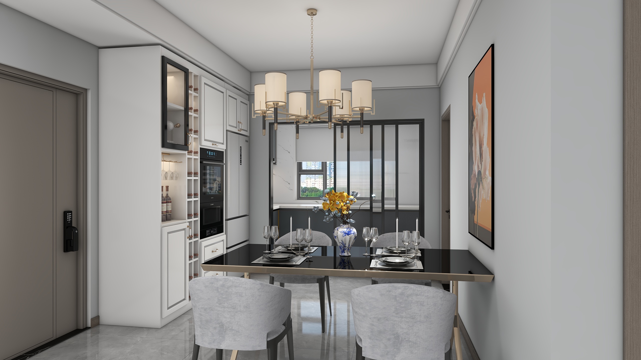 樊利臣13394752078-永茂·水岸国际二期107㎡3室-装修设计方案