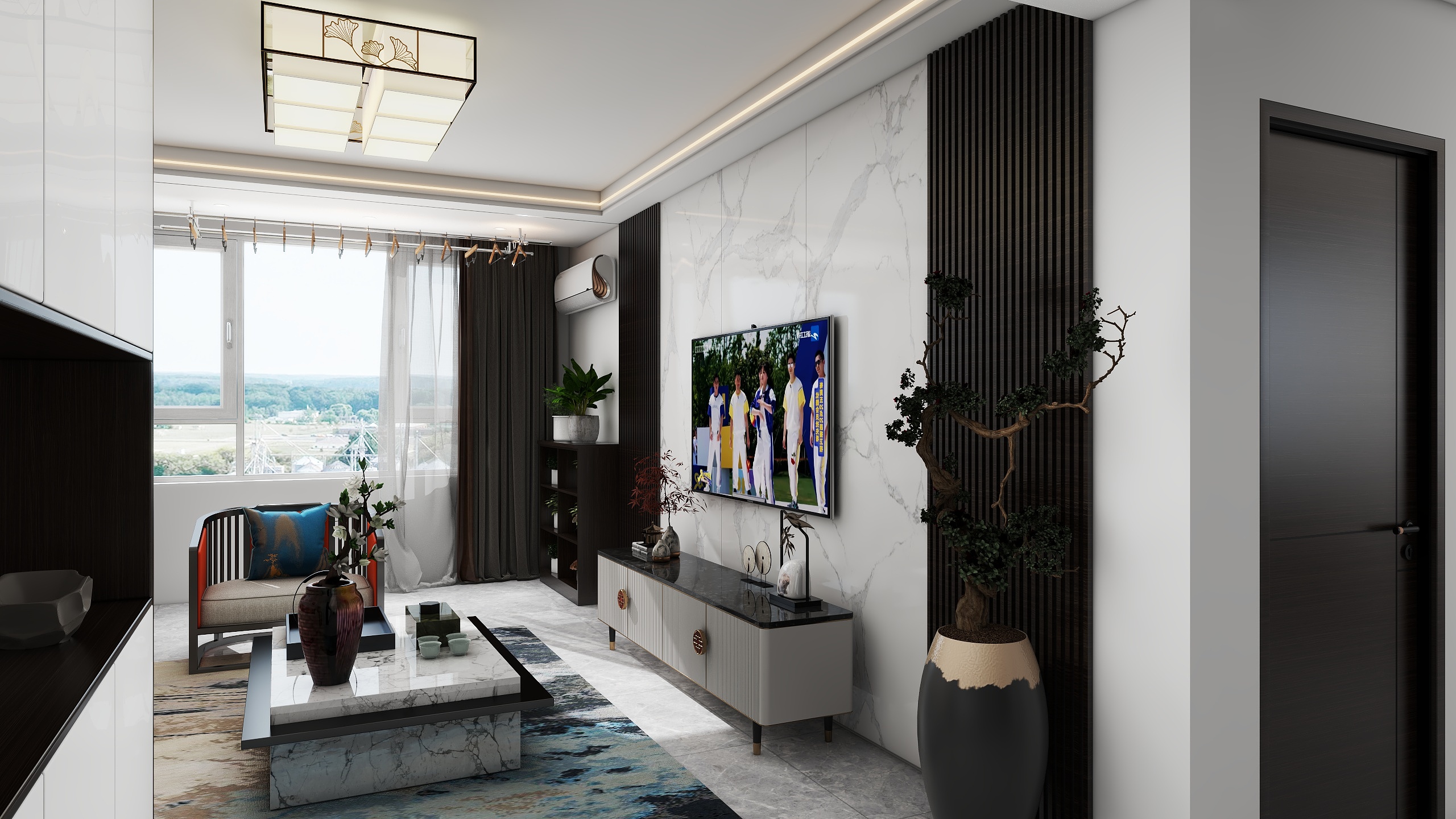 淄博玖伍装饰-东郡一号-装修设计方案