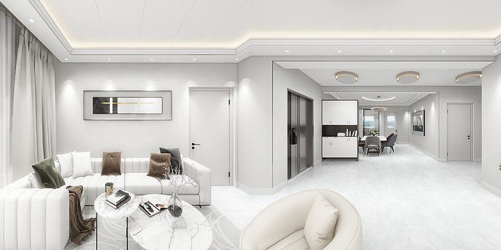 江湖修道心-轻奢风140-装修设计方案