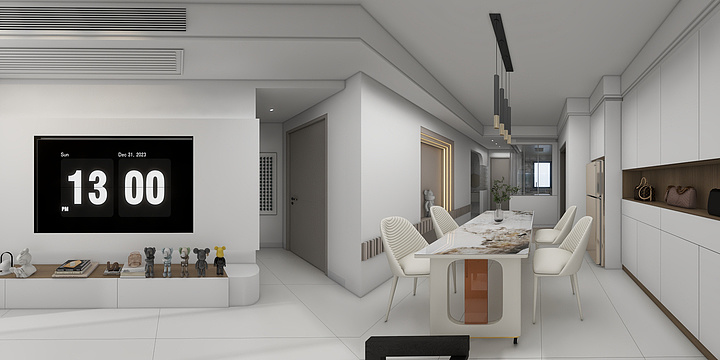 全案设计-胡凌-效果-装修设计方案