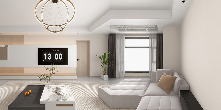 度恒02-4-唐山鸿坤理想城-装修设计方案