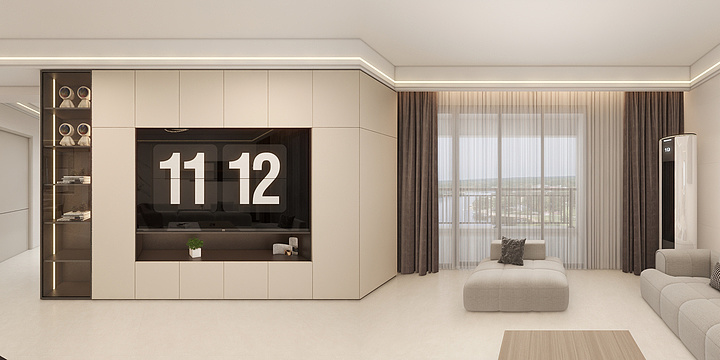 清晨阳光丨星-鸿福豪庭13-01-装修设计方案