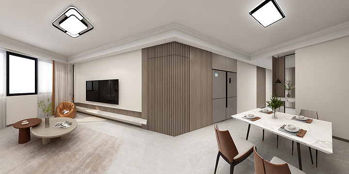 余生只做一件事设计-薛家新家园现代风-装修设计方案