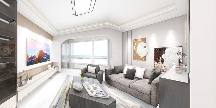 方毅君fIMd-Drawing1-装修设计方案