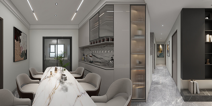 西藏云崛Design陈良华-华远万江府-装修设计方案