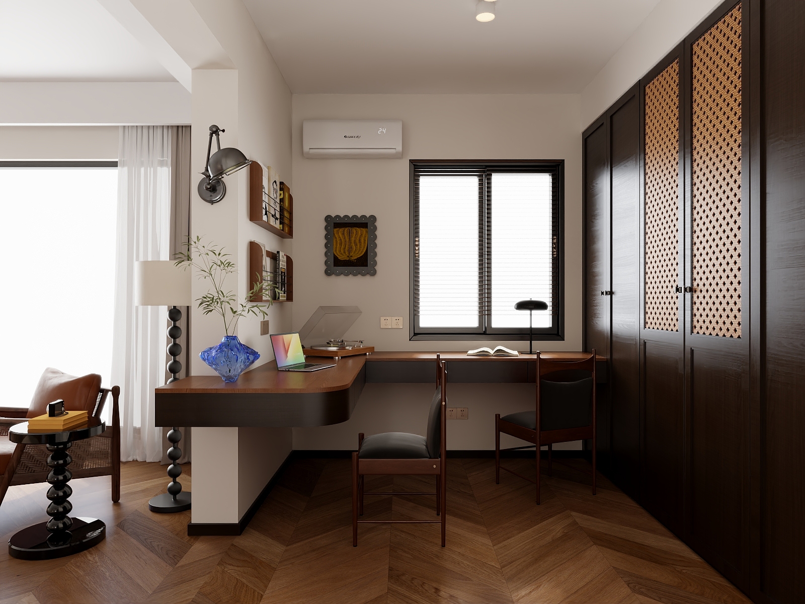 SHENWX-63㎡1室装修效果图