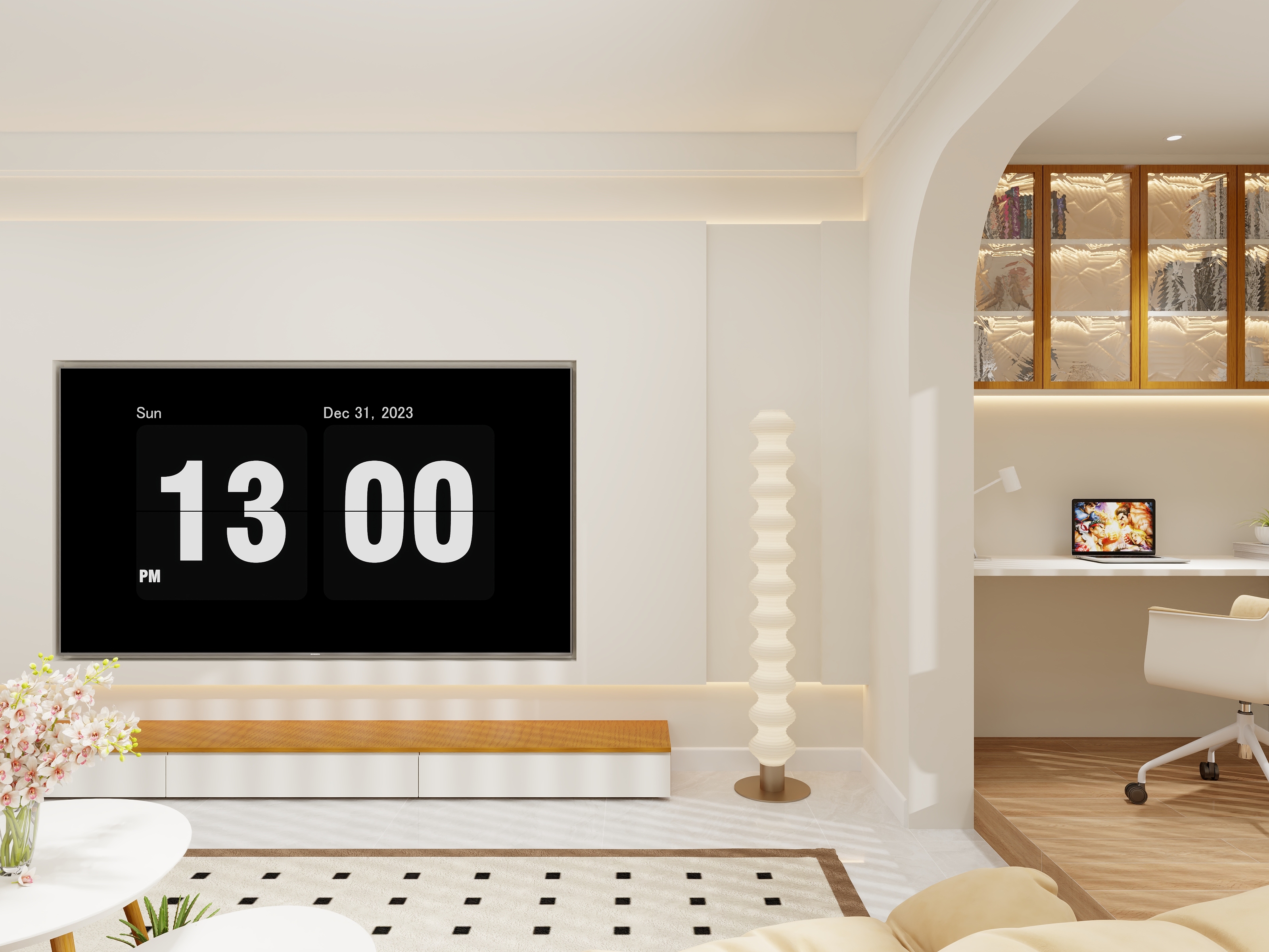 室内设计师罗炜-125㎡3室-装修设计方案