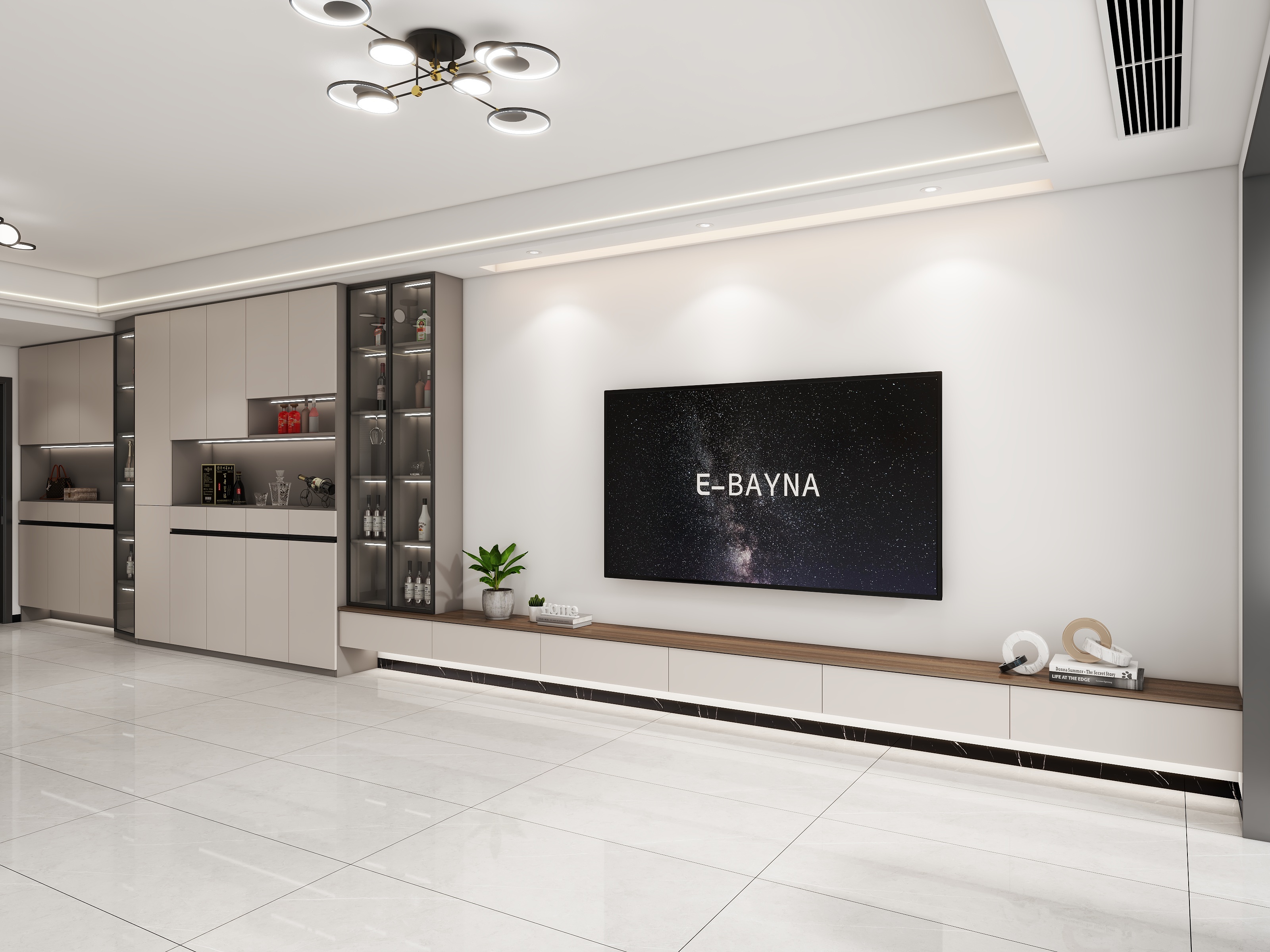 驿述装饰谢工-裕泰花园时尚-装修设计方案