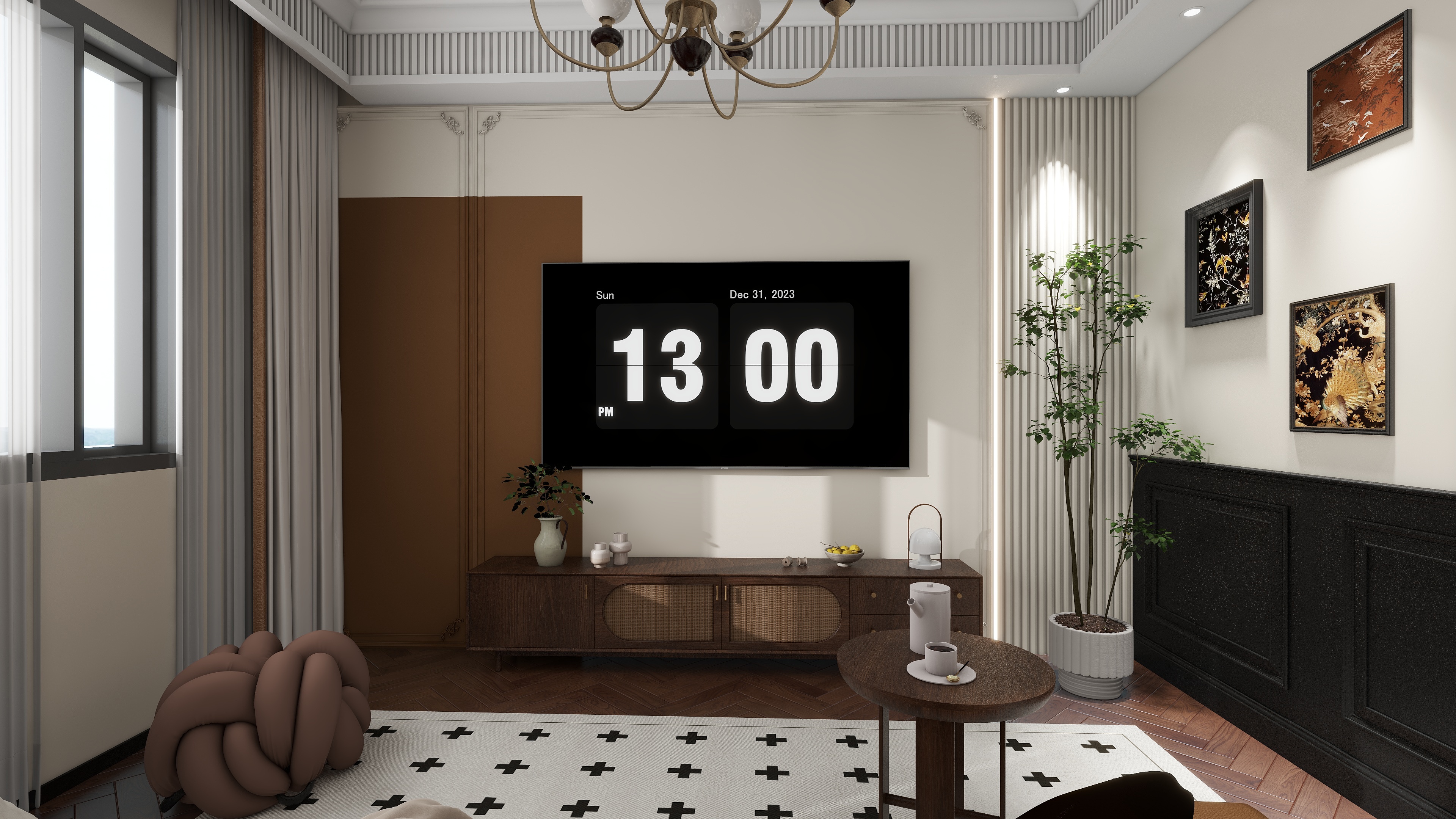 我是你的小可爱beQs-85㎡2室-装修设计方案