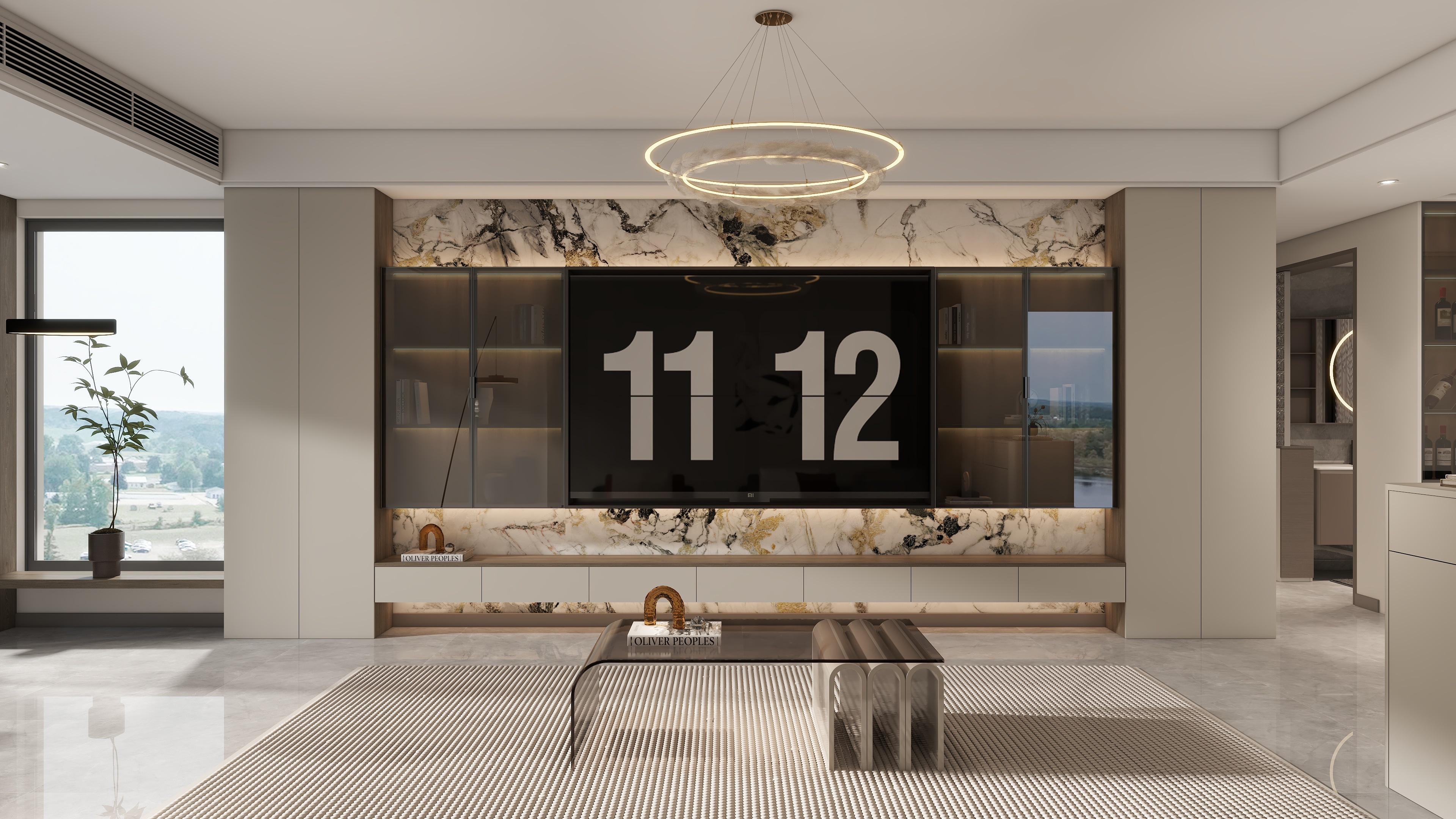 余生室内设计师-鹤洲印象5栋B单元1701房-装修设计方案