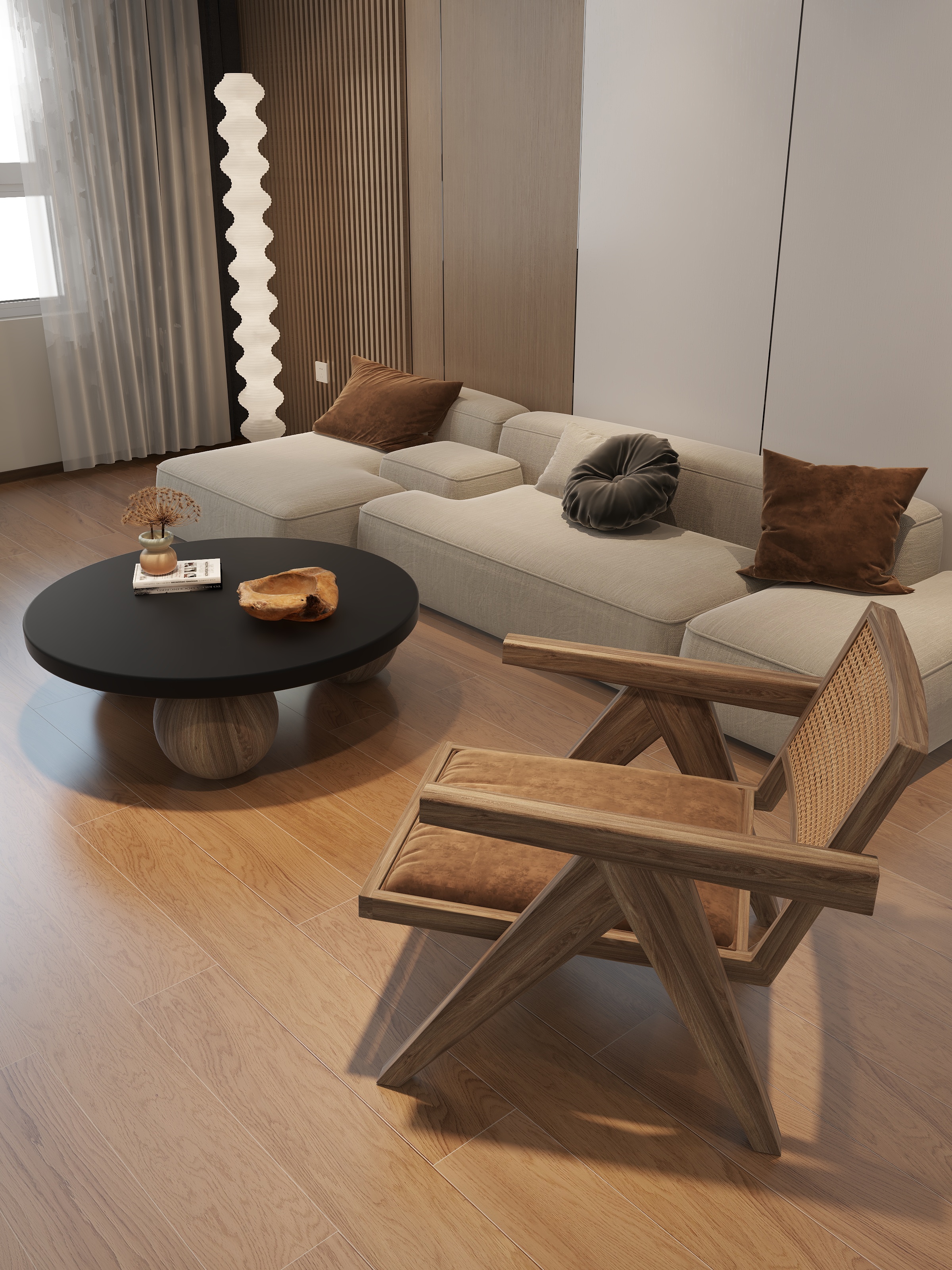 青柠设计施工-柳林幸福河畔130-装修设计方案