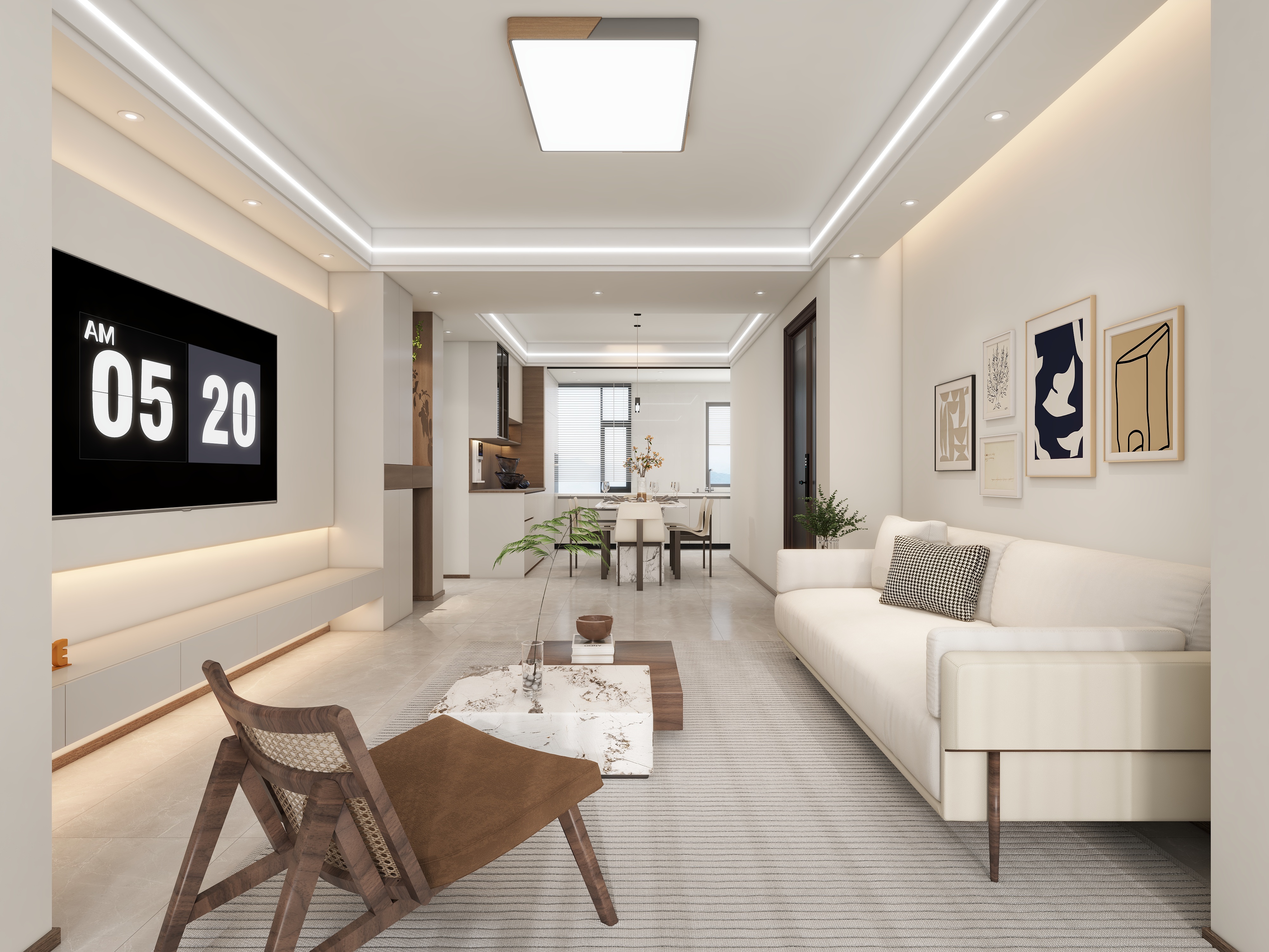 张文龙PVqz-周口-上清苑-现代-装修设计方案