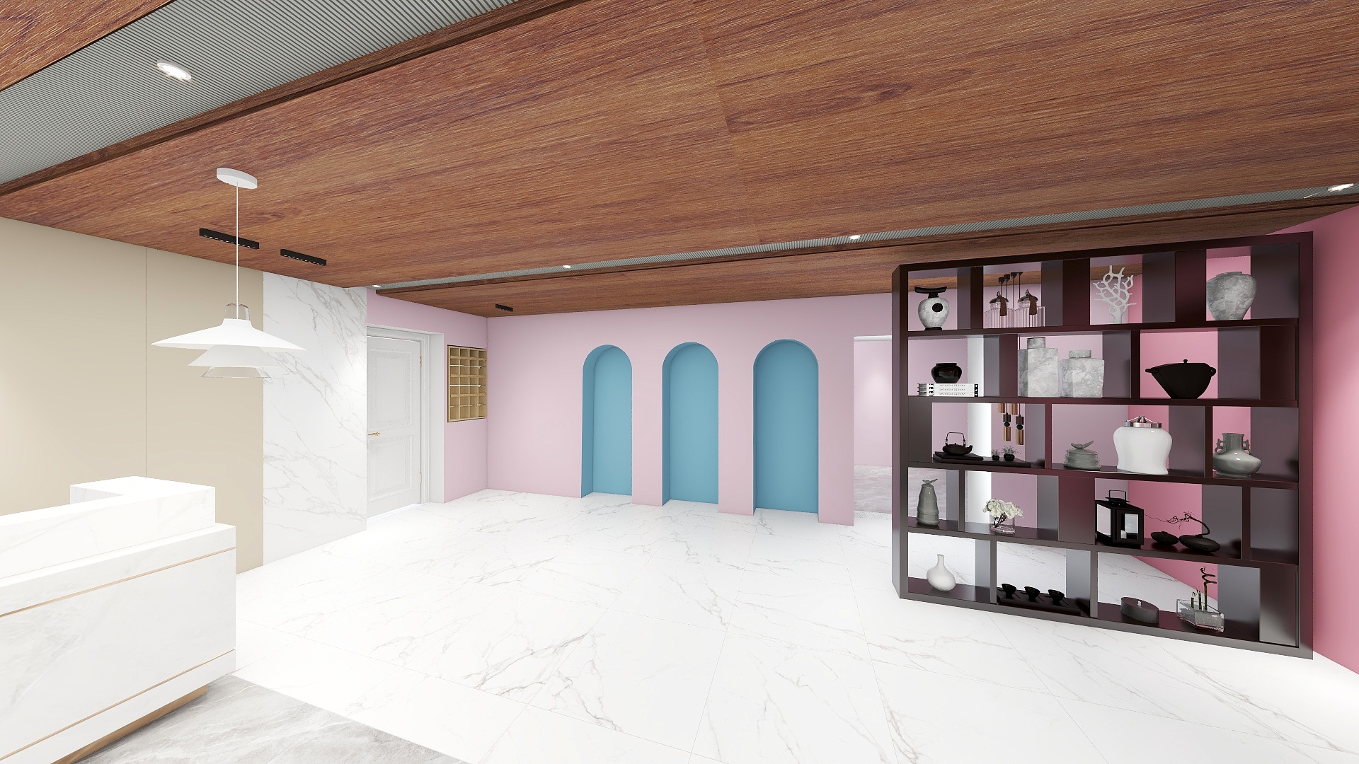 GDgW-一楼门厅-装修设计方案