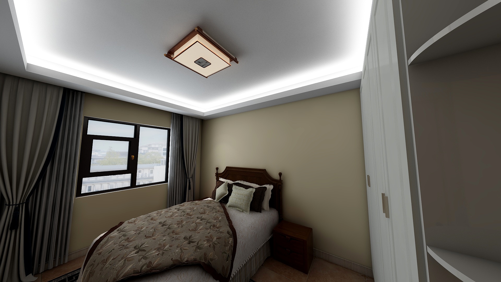 GDgW-136㎡3室装修效果图