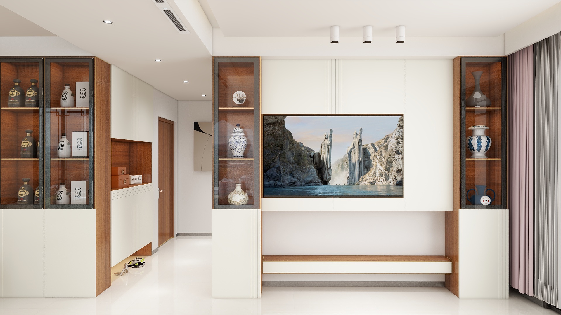 低调nItk-原木奶油风140平4室2厅2卫-装修设计方案