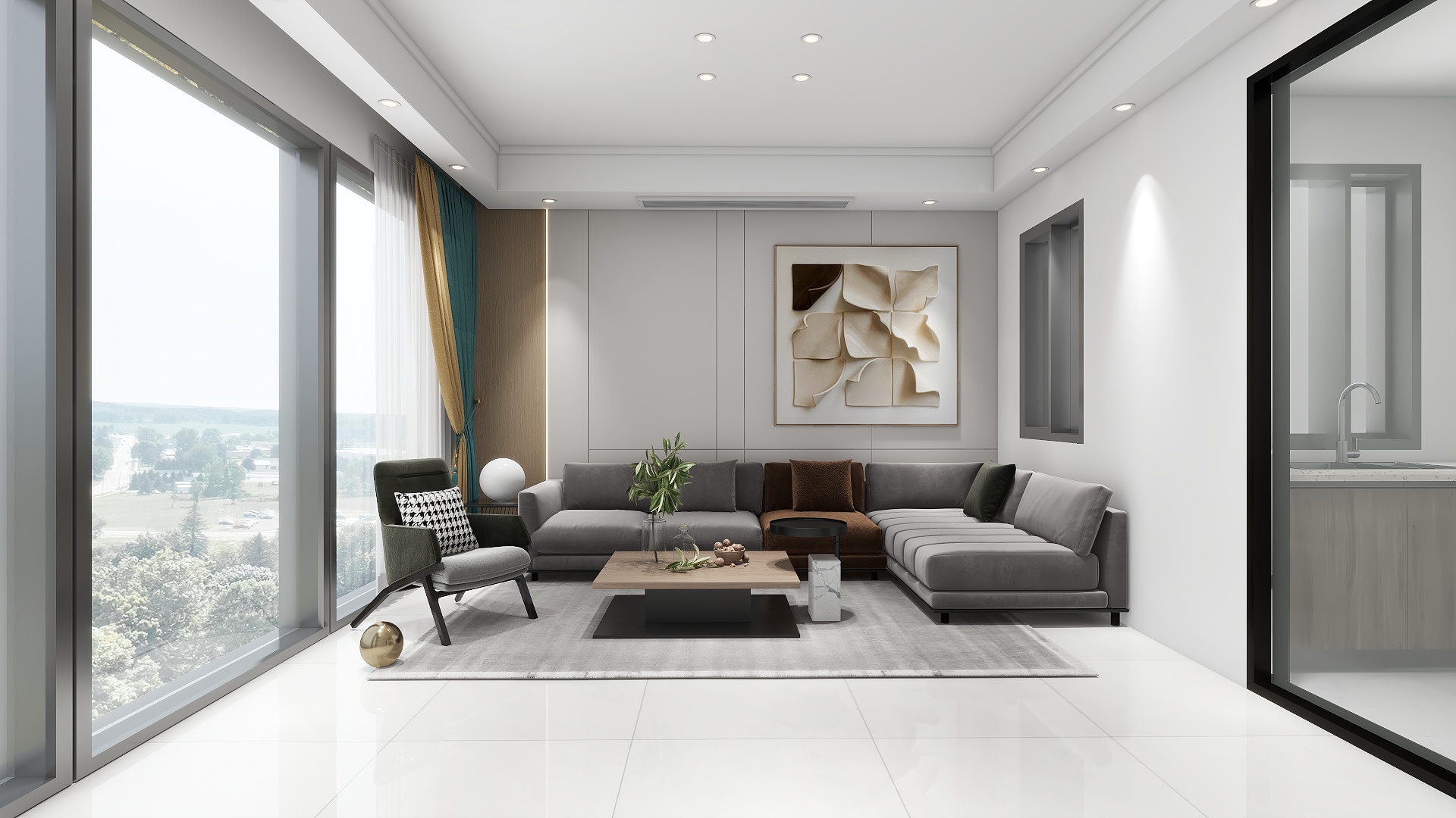 阿华全案设计-三乡华发观山水紫藤苑别墅22栋204房245㎡-装修设计方案