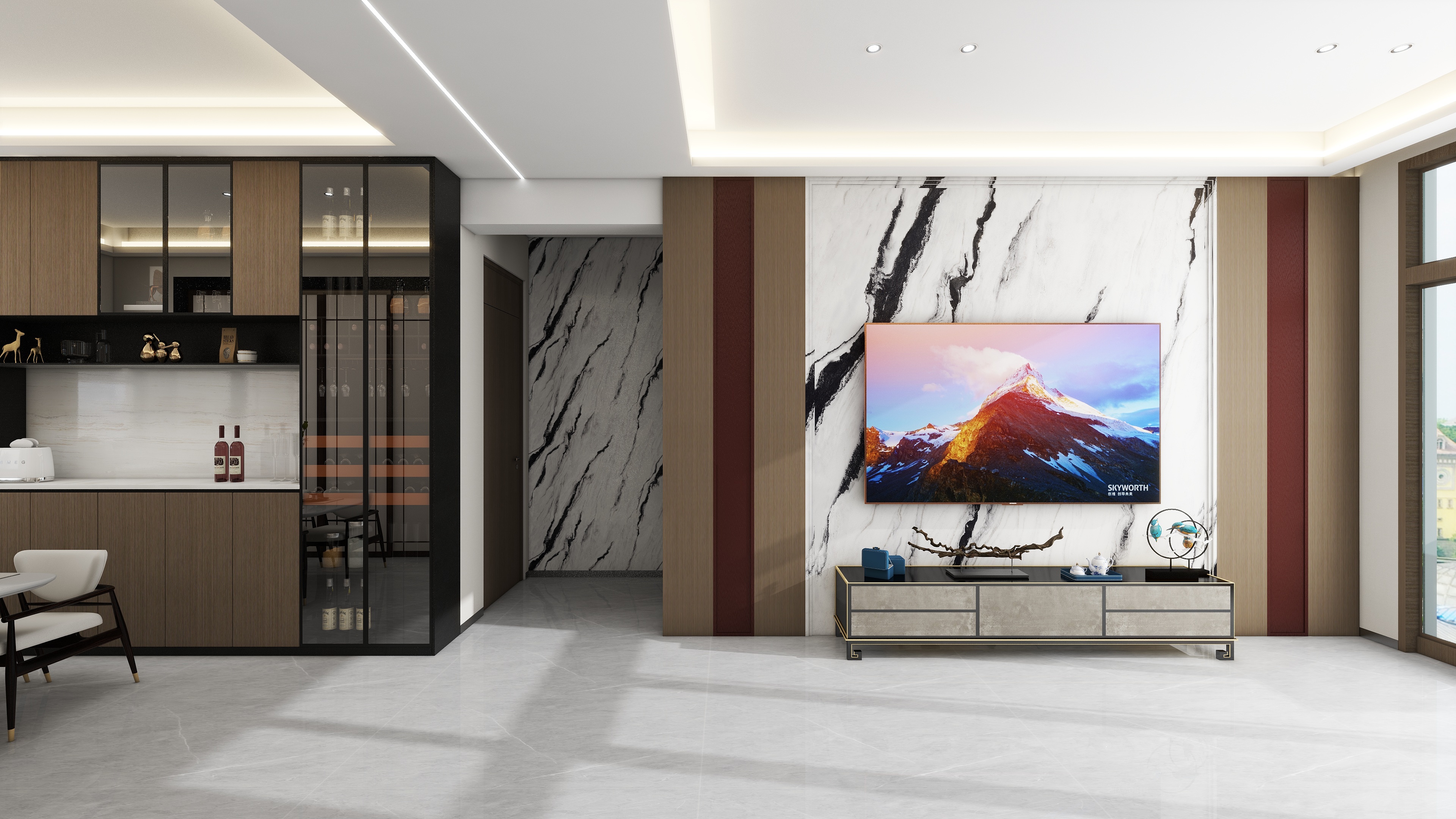 殷明亮-田马效果图-装修设计方案