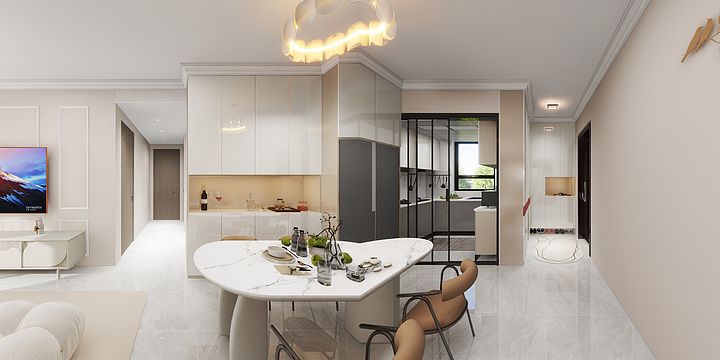 带墨镜看太阳-云锦园3-204--01-装修设计方案