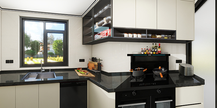 森歌厨柜雨登-贝林傅总-方案二-装修设计方案