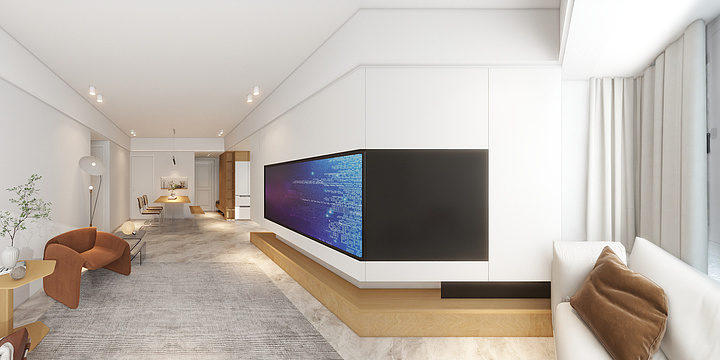 设计师陈柏豪-天文苑丛宅-装修设计方案