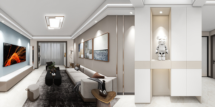 筑森绘图-燕赵紫金台9-2-2001-装修设计方案