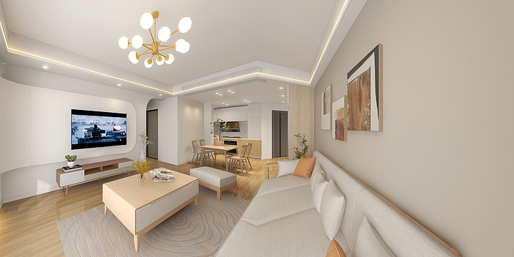 装修喻算师-印象杨姐姐雅居-装修设计方案